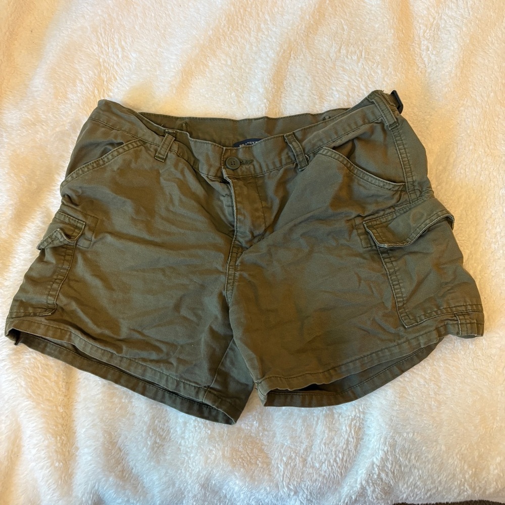 Olive Green Women's Cargo Shorts Brandy Melville